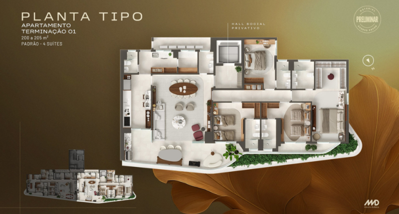 Casa Macêdo 21 PLANTA TIPO A