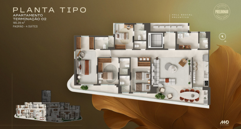 Casa Macêdo 23 PLANTA TIPO C