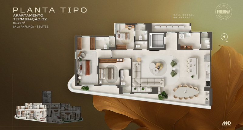 Casa Macêdo 24 PLANTA TIPO D